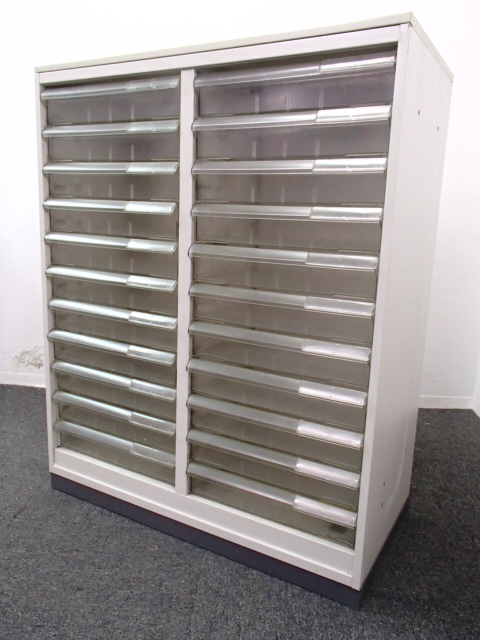 １台限定！こんなに大きいトレイはレアです！！｜天板付き｜２列×１１段｜Ｂ４用紙対応
                        
                                    中古
            