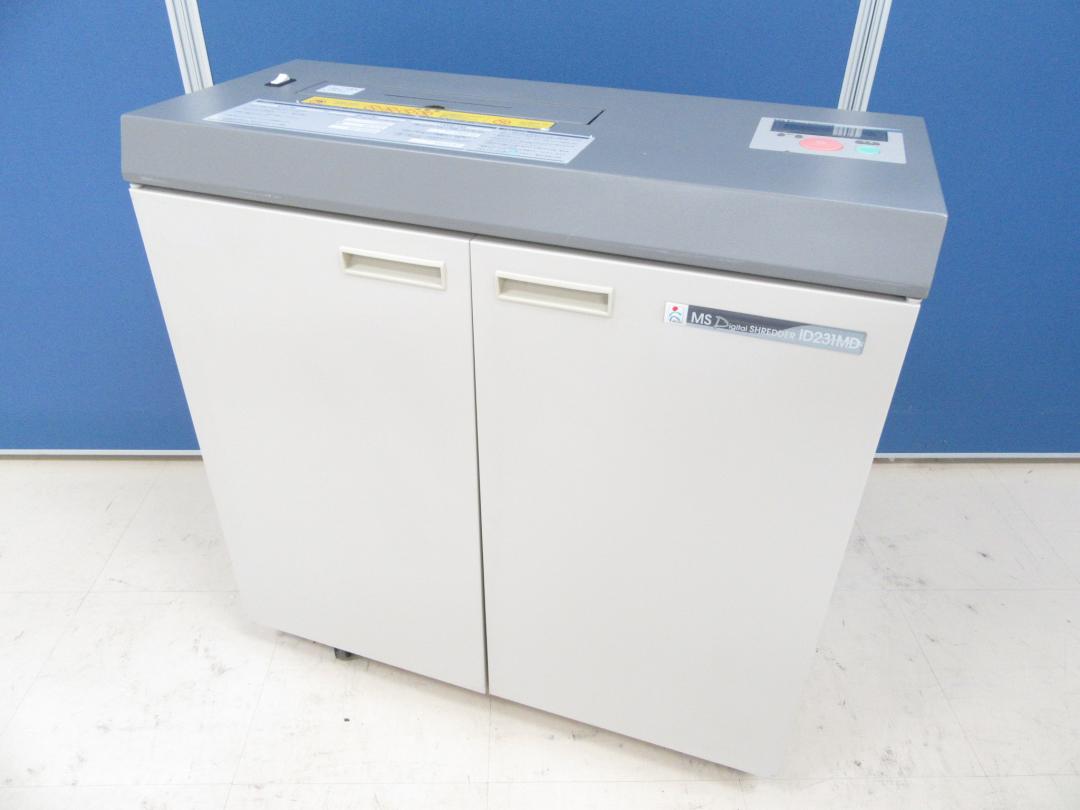 [マイナンバー対策に！]明光商会製 MS ID231MD■スパイラルカット方式■最大約25枚裁断■初期導入/入替におすすめ！[コンパクト][高性能]
                        
                                    中古
            