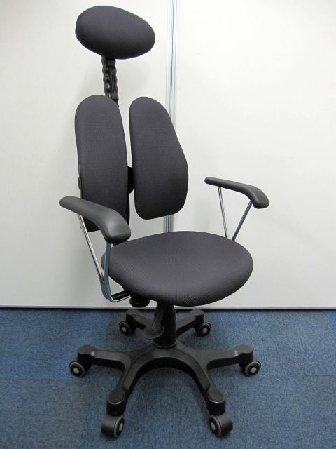 中古】 DR-7900SP 肘付ハイバックチェア 165033 - 中古オフィス