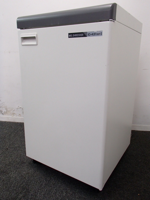 【限定1台】☆美品☆｜OAシュレッダー｜スパイラルカット式で収容能力を飛躍的に高めたハイスペック機！
                        ID-431SEFⅡ
                                    中古
            