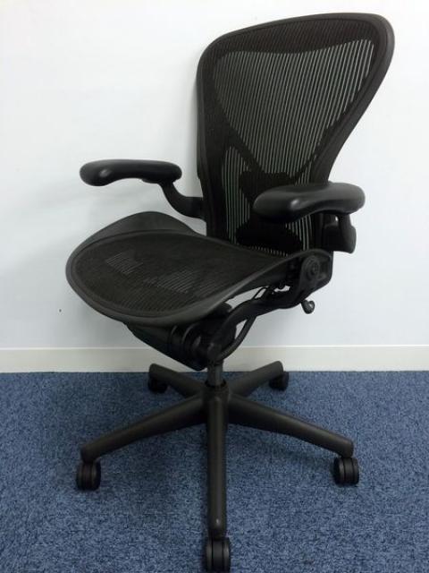 中古】アーロンチェア Herman Miller/ハーマンミラー 肘付ハイバックチェア 166787 - 中古オフィス家具ならオフィスバスターズ