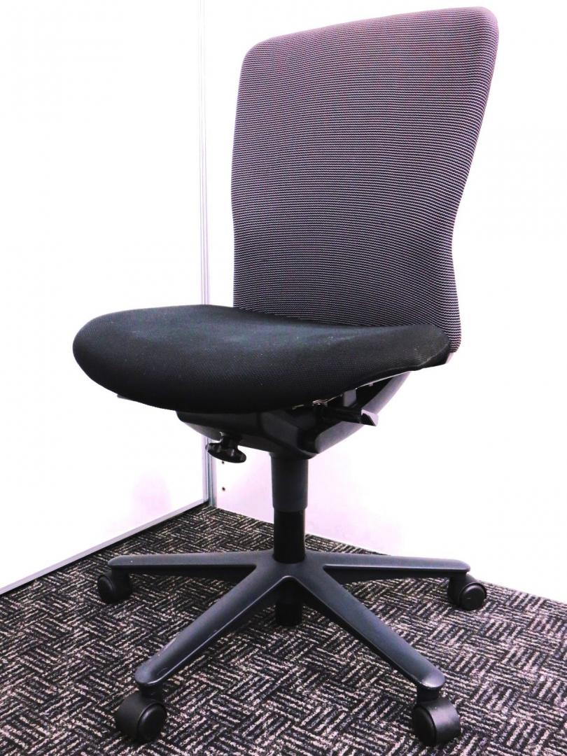 中古】 LA-30CS ウチダ/UCHIDA 肘無ハイバックチェア 166929 - 中古