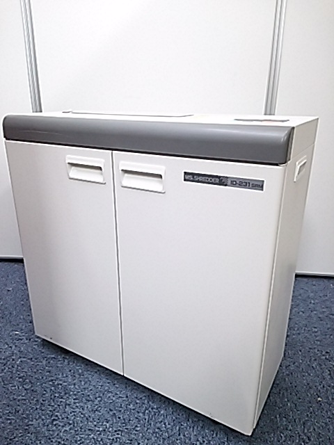 【情報漏えい防止対策！】シュレッダー設置される企業さん増えてきています！
                        ID-231 SRM
                                    中古
            