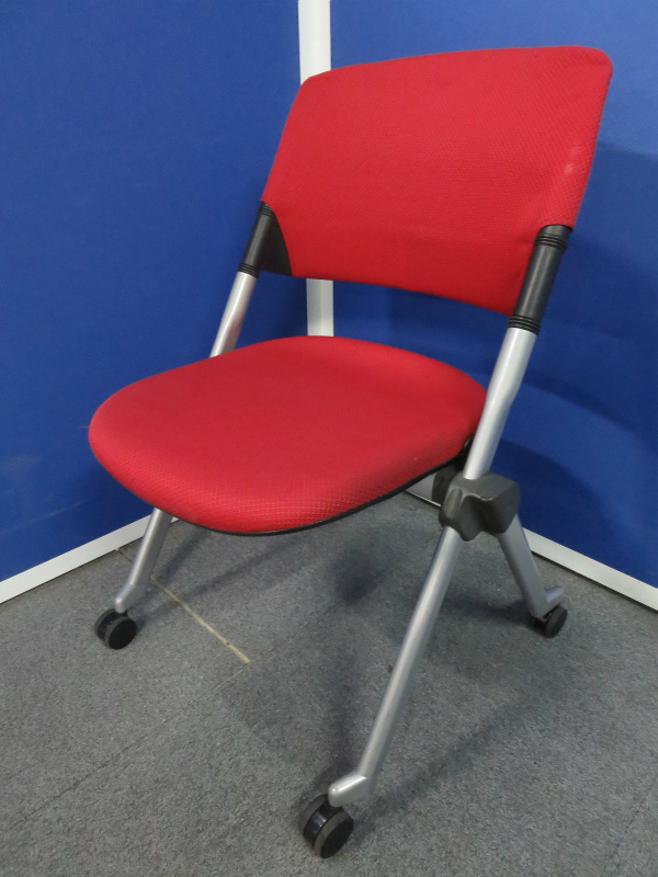 【スタッキング・ネスティング可能で便利な会議用チェア！】■オカムラ製・リータチェアが大量入荷！■ミーティングチェア【LITA】
                        リータ【ＬＩＴＡ】
                                    中古
            