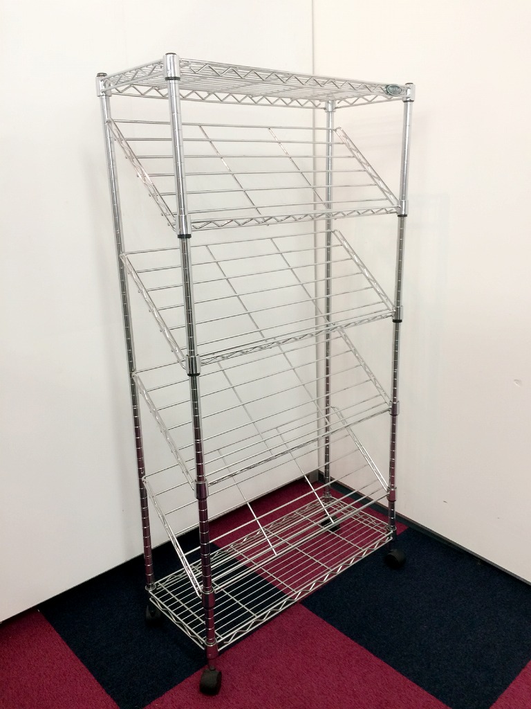 【1台限り】～簡易メタルラック　カタログを置くのにおすすめです～
                        
                                    中古
            