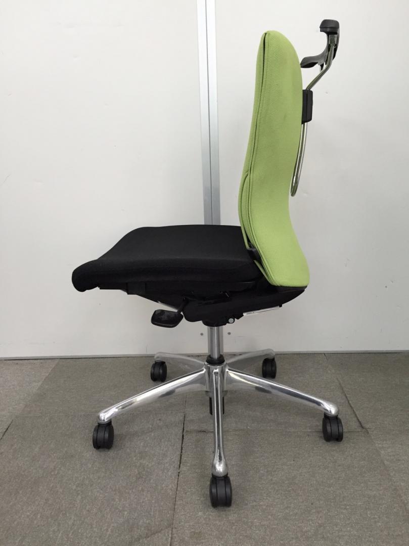 オカムラ フィーゴ 機能全部付き デスクチェア オフィス 椅子 中古】フィーゴチェア オカムラ/okamura 肘付ハイバックチェア