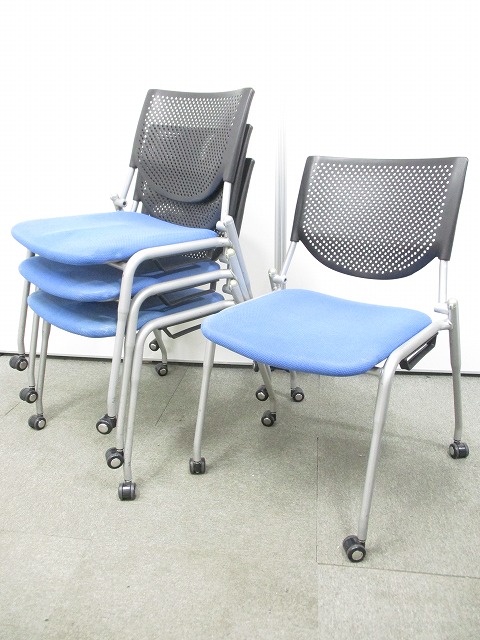 【セット商品】オカムラ製の人気シリーズ！4脚セットで通常より2000円ＯＦＦ！
                        プロスタック
                                    中古
            