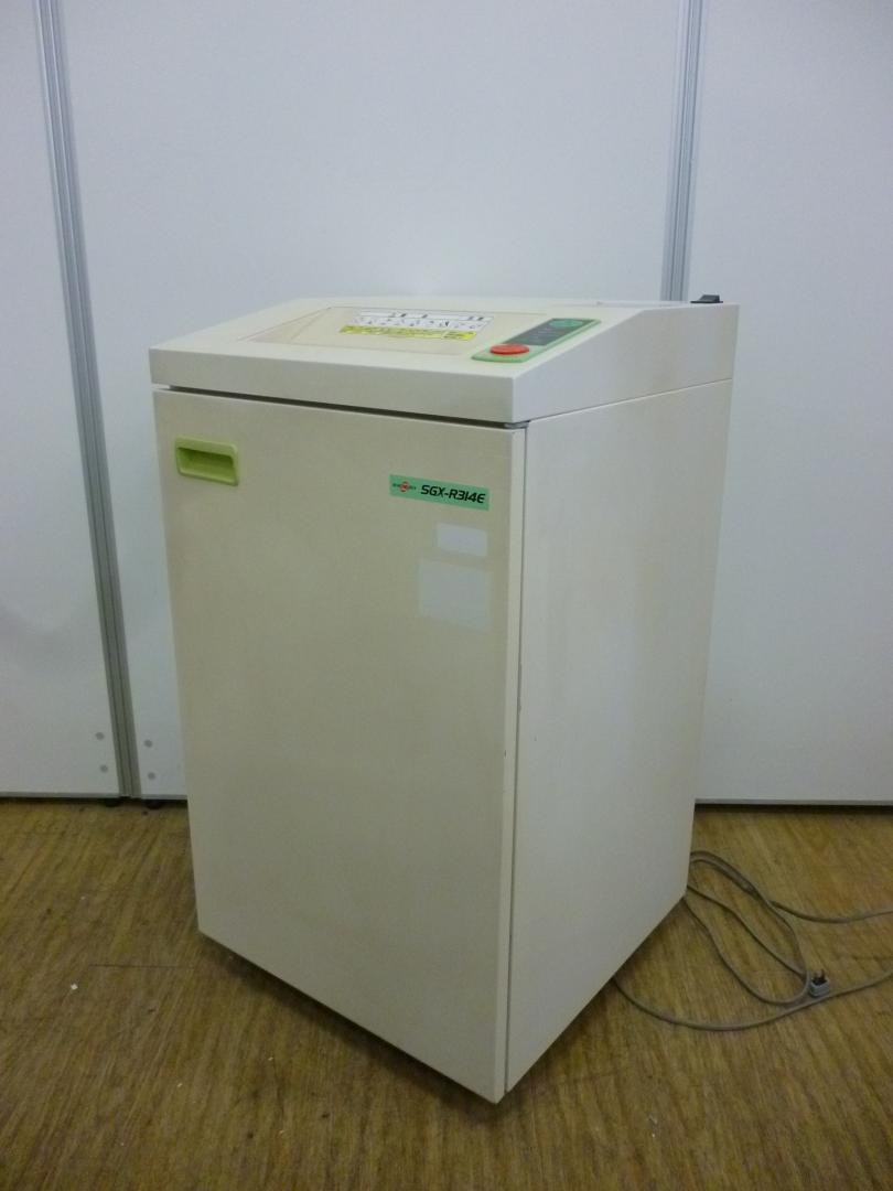 リユース品でコスト削減!!シュレッダーの購入し忘れ、入替予定はございませんでしょうか!？
                        SGX-R314E
                                    中古
            