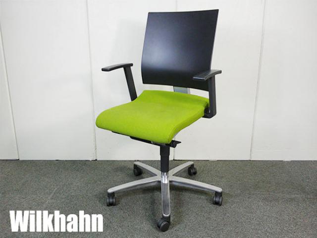 【中古】ソリス Wilkhahn/ウィルクハーン 肘付ローバックチェア 171792