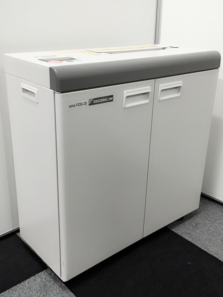 【最大裁断枚数26枚】～■明光商会製　■MS ID-231SRM　■コンパクトシュレッダー～
                        
                                    中古
            
