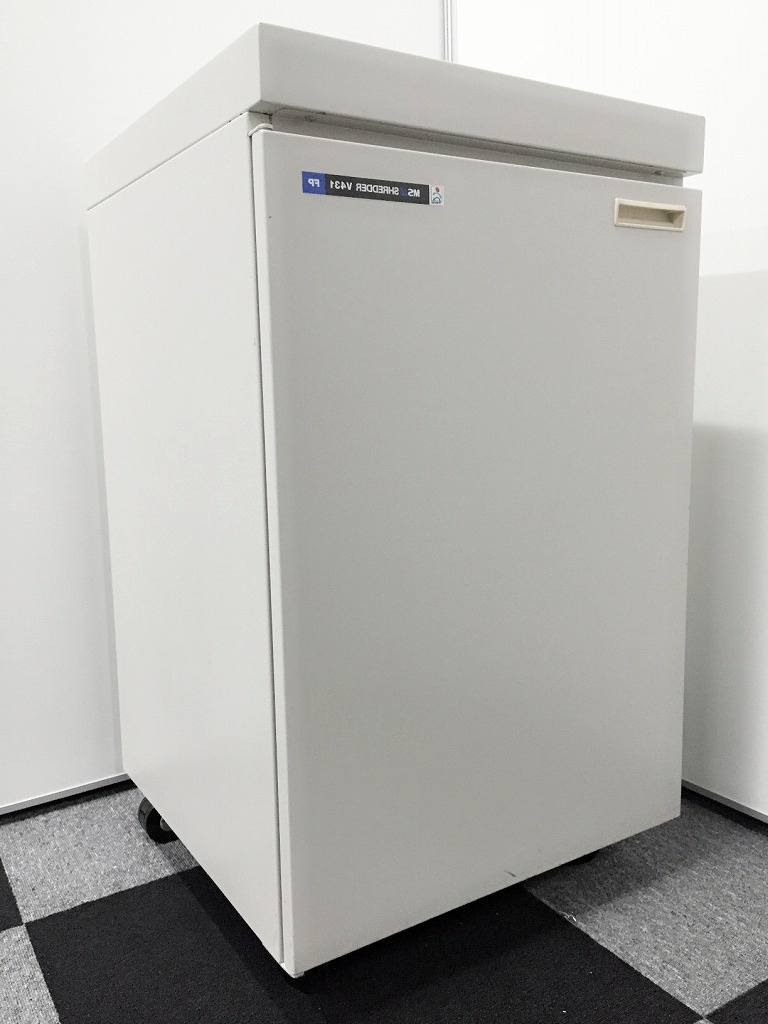 【最大裁断枚数17枚】～■明光商会製　■V431FP　■スパイラルカット方式　■小スペックシュレッダー～
                        
                                    中古
            