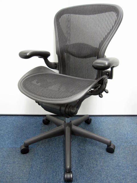 【サイズBアーロンチェア】ハーマンミラーAE123AWB AJ G1 BB BK 中古】アーロンチェア AE123AWB AJ G1 BB BK Herman Miller