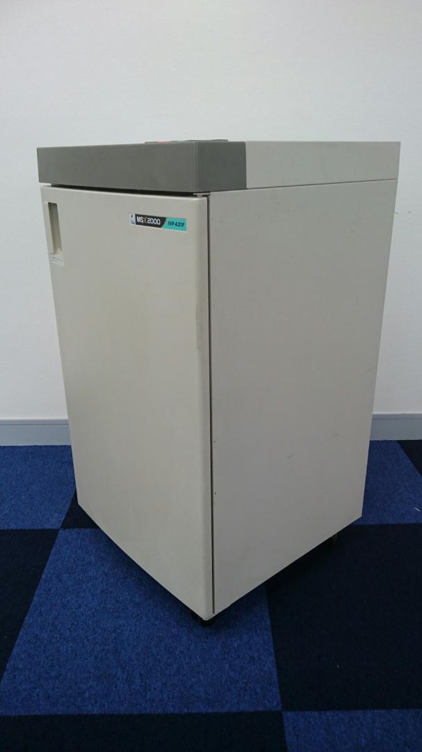 【KS】【最大裁断枚数23枚】業務用シュレッダーのトップシェアメーカー明光商会製　MSX2000 IVP431F
                        
                                    中古
            