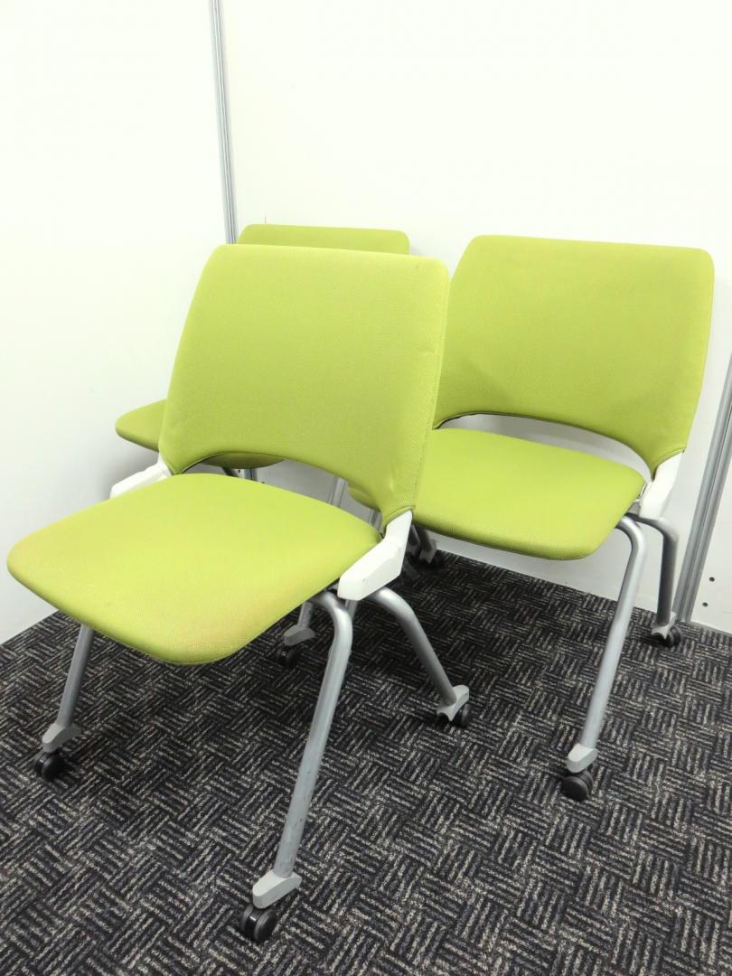 【１セット入荷】内田製ミーティングチェア■上下重ね・横収納可能！■日頃のご愛顧に感謝し、良品を特価で！
                        FM-350シリーズ
                                    中古
            