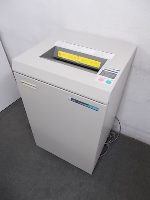 ■業務用シュレッダー　■スパイラルカット　■屑ならし機能搭載！　■中古シュレッター
                        MSシュレッダー
                                    中古
            
