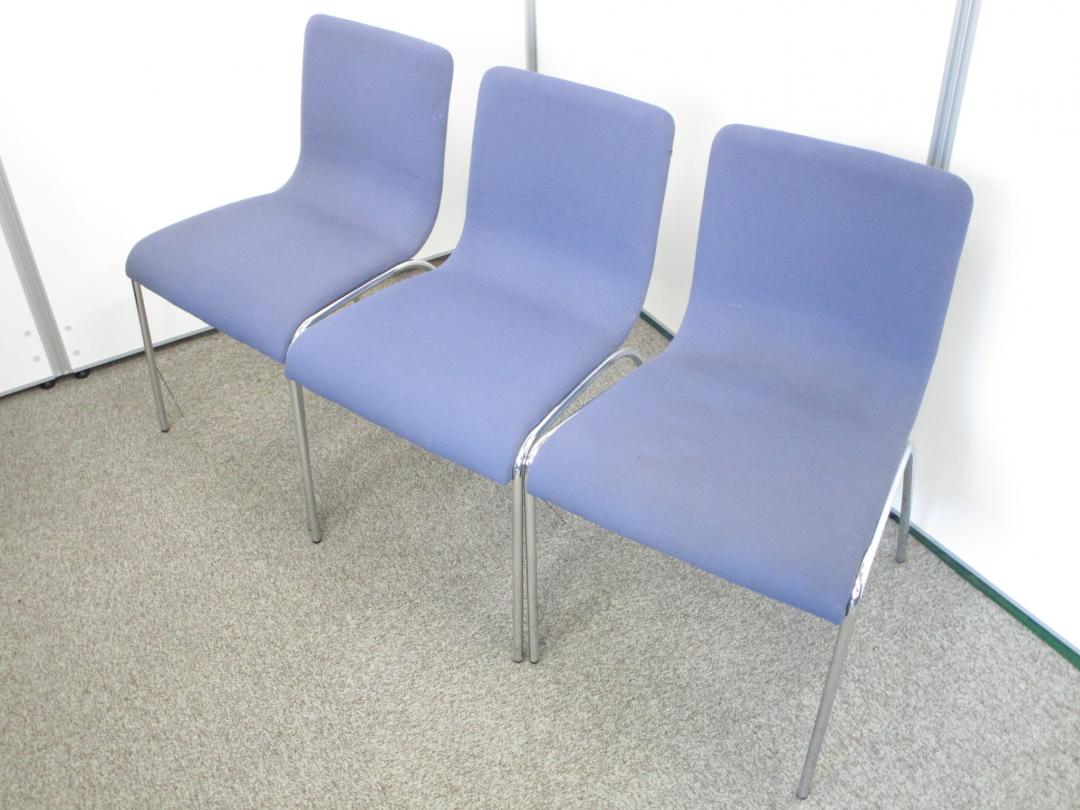 【３脚セット】内田洋行製■お買い得商品　【ミーティングチェア】
                        
                                    中古
            