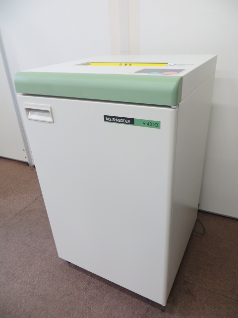 【安心の明光商会シュレッダー】V-431CF型1台入荷【中古OA機器】
                        
                                    中古
            
