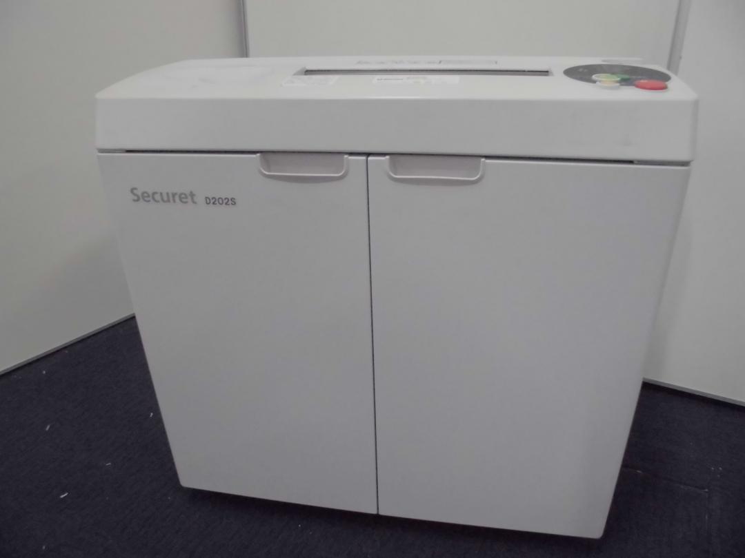 【中古オフィスシュレッダー】Securet D202S｜同時裁断15枚程度【石澤製作所】	
                        SecuretD202S
                                    中古
            