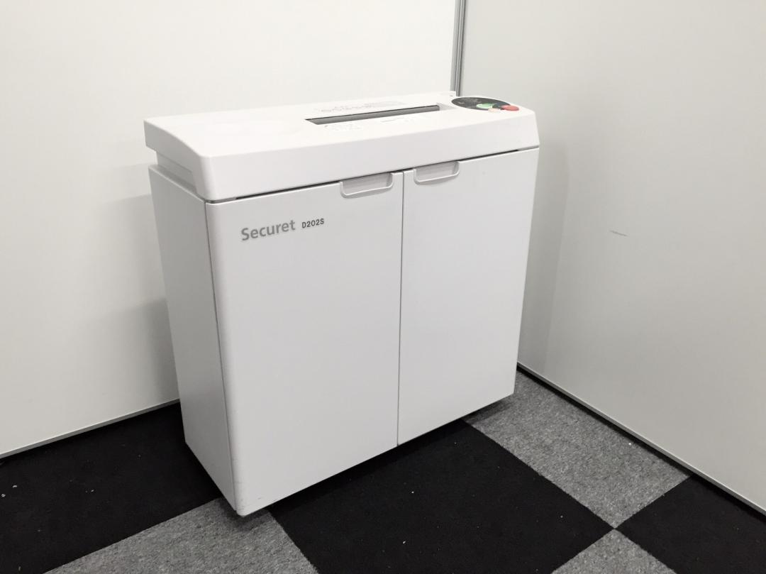 【残り１台となりました！】石澤製作所製　Securet D202S■コンパクトなので省スペースです■本格シュレッダーがお手ごろな価格で！
                        SecuretD202S
                                    中古
            