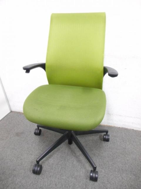 中古】M4 アルミ CR-G2201 コクヨ/KOKUYO 肘付ハイバックチェア 175270 
