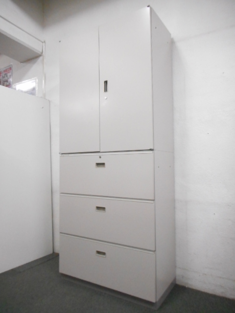 ■引出タイプ＋両開き■A4ファイル3段入ります■中古書庫セット■中古オフィス家具
                        シンライン
                                    中古
            