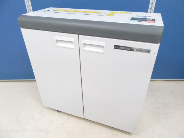 [大人気コンパクトシュレッダー]明光商会製 ID-231SRM■CD/メディア細断可能!!同時裁断約26枚(新品時)
                        
                                    中古
            
