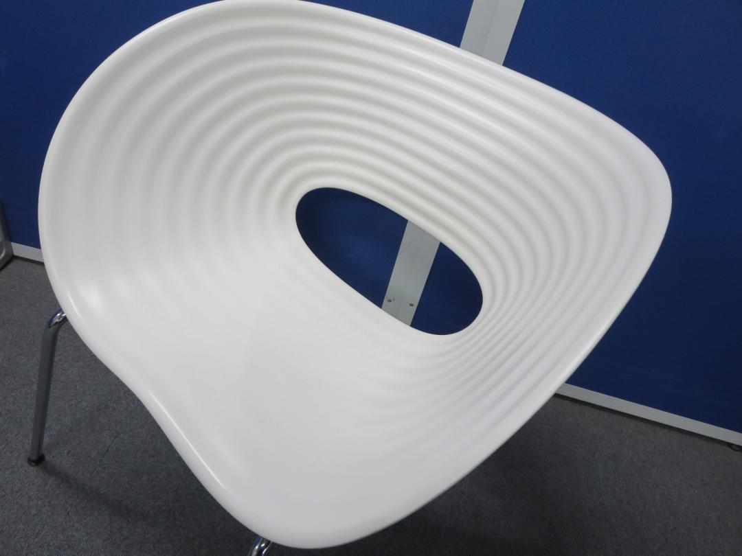 Vitra ミーティングチェア Tom Vac スタッキング ホワイト 1脚売り】Vitra（ヴィトラ）Tom Vac（トムバックチェア