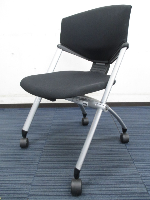 【クールなオールブラック】ネスティングチェア■コクヨ製コルサ■数揃います！【セット商品】【中央区】【日本橋】【中古オフィス家具】
                        コルサ
                                    中古
            