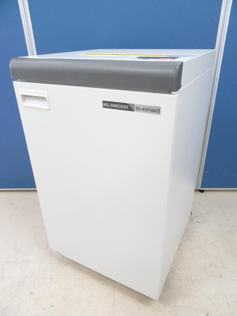 [マイナンバー対策に!!]明光商会 ID-431SEFⅡ スパイラルカット方式!!最大約45枚裁断(新品時)で業務効率アップ!!初期導入・入替におすすめです![高性能] 
                        
                                    中古
            