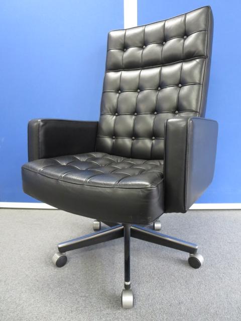 【中古】 Knoll/ノール 肘付ハイバックチェア 176642