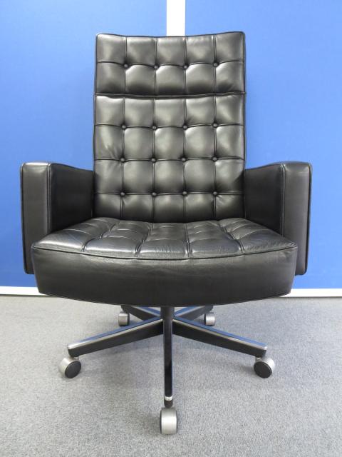 中古】 Knoll/ノール 肘付ハイバックチェア 176642 - 中古オフィス家具