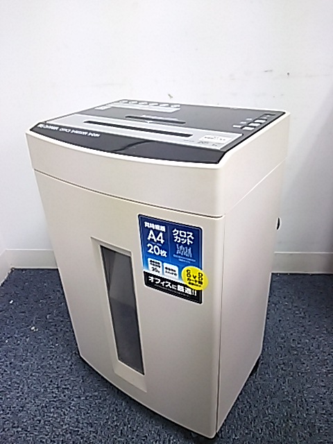 【お求めやすい中古シュレッダー2台入荷！】動作確認済！
                        SH20H
                                    中古
            