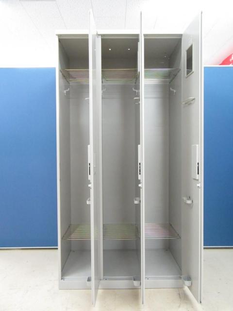中古】ハニライン HDH-0931SS-WE イトーキ/ITOKI 3人用更衣ロッカー