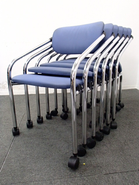 【6脚セット】コクヨ製｜ネスティングチェア｜セットでお買い得！
                        
                                    中古
            