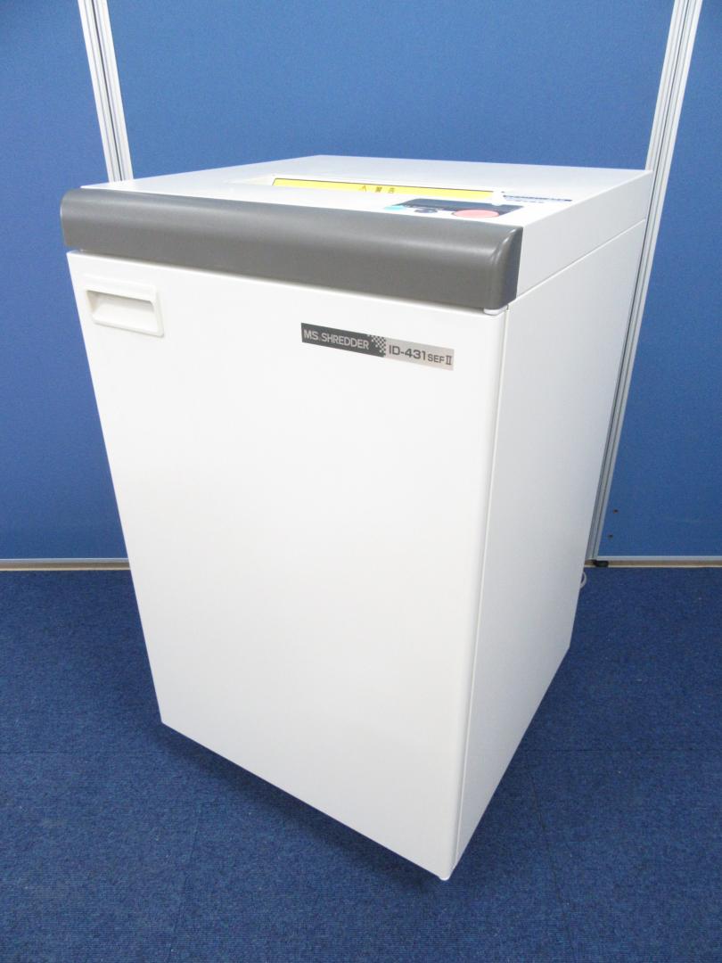 [マイナンバー対策に!!]明光商会 ID-431SEFⅡ スパイラルカット方式!!最大約55枚裁断(新品時)で業務効率アップ!!初期導入・入替におすすめです![高性能] 
                        
                                    中古
            