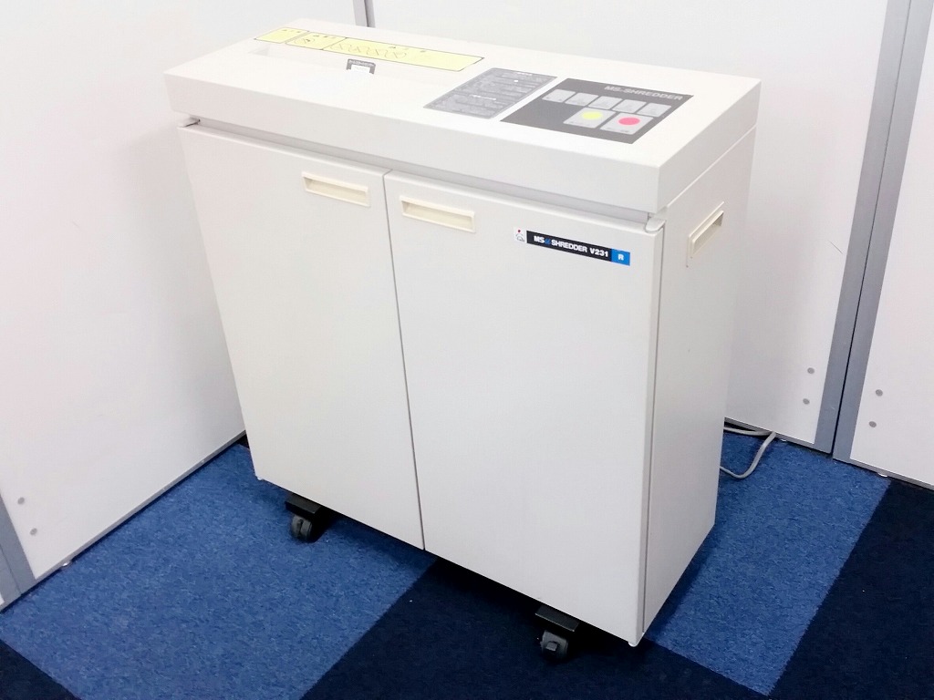 中古】 MS-V231-R 明光商会 シュレッダー 179743 - 中古オフィス