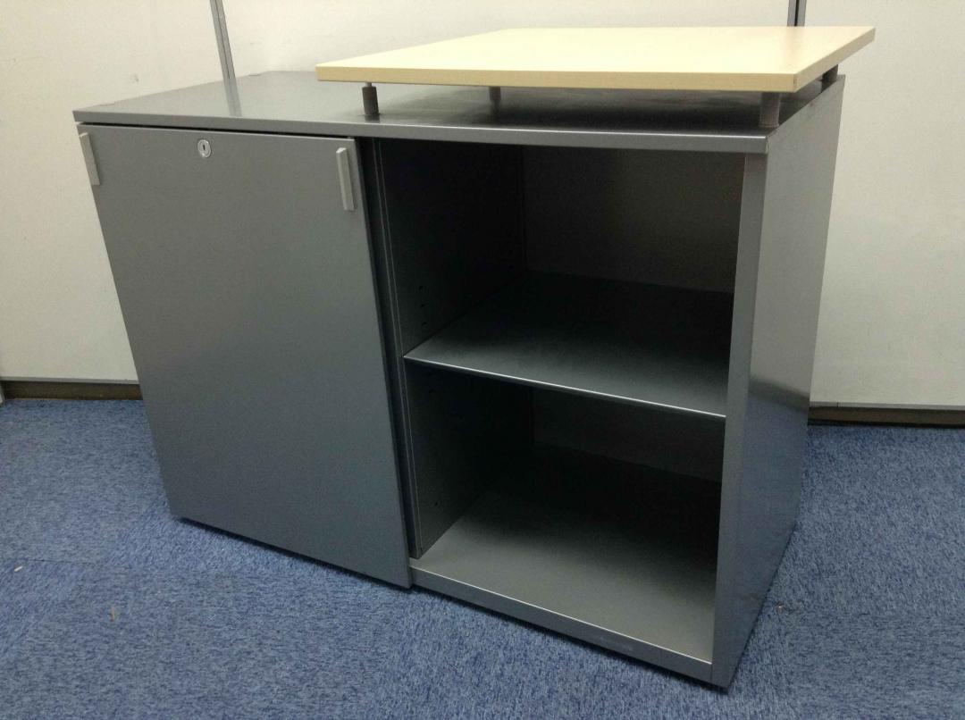 【在庫処分30%OFF】デスクサイド収容庫！天板もH700-H720以上まで調整可能です。
                        
                                    中古
            