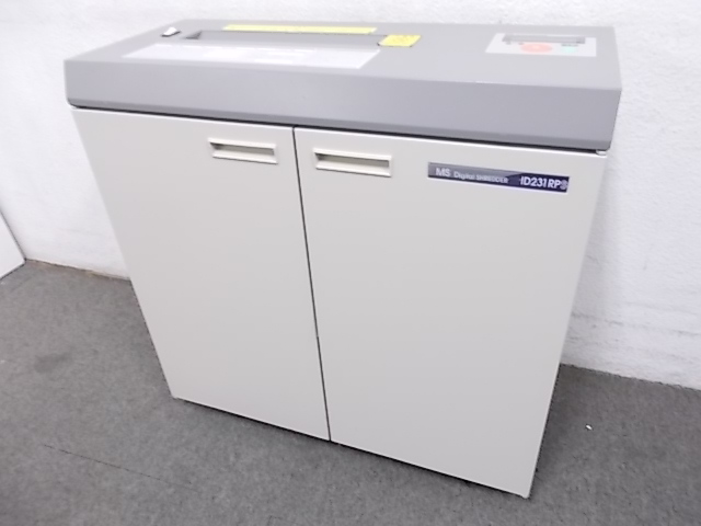 ■業務用シュレッダー■明光商会■スパイラルカット■A3対応■MS　ID231RPS　■中古シュレッダー
                        MSシュレッダー
                                    中古
            