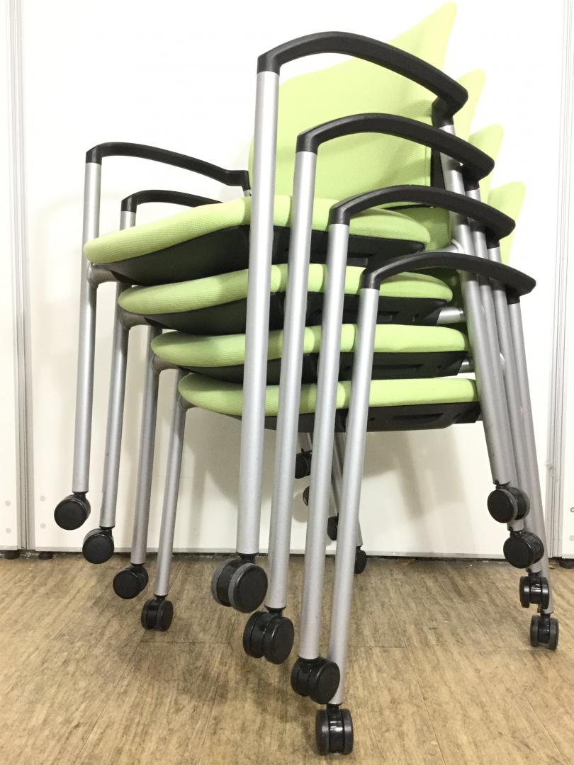 【セット商品】オカムラ　明るいグリーンミーティングチェア！セットでお得になっております！
                        
                                    中古
            