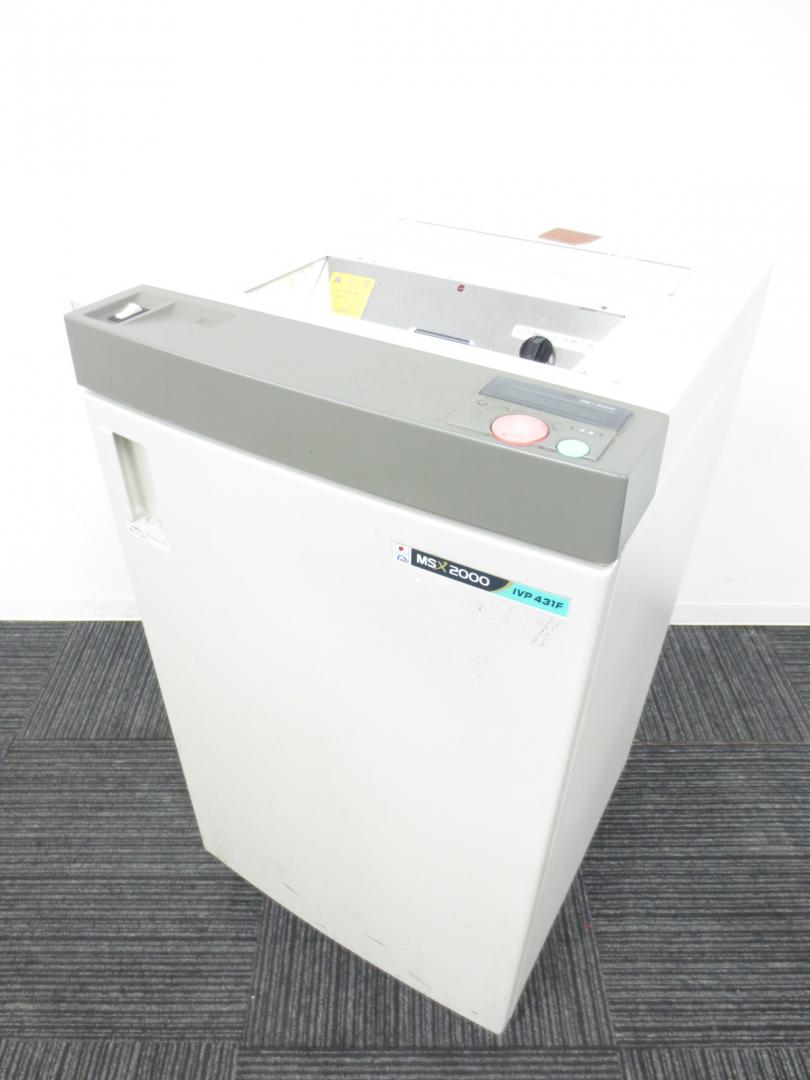 【明光商会製】スパイラルカット対応！IVP431F　大容量シュレッダー！【中古OA機器】 
                        
                                    中古
            