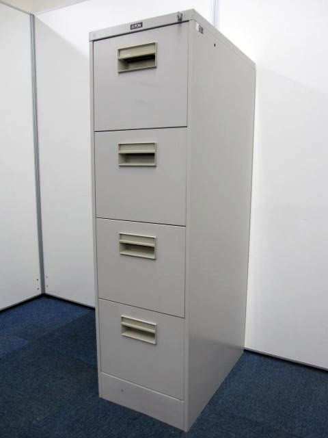 【書類整理の王道】ファイルキャビネット A4×4段【2台在庫】
                        ファイルネット
                                    中古
            