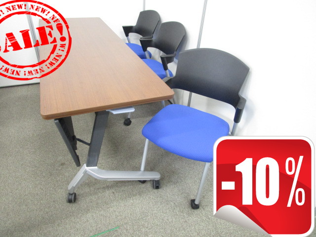 【セット割引！通常価格28000円を10%割引！】落ち着いた色合いの重厚なテーブルセットです！
                        
                                    中古
            