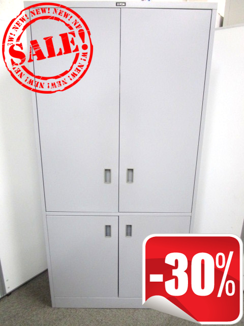 ★売り切りーセル品★鏡付きで身だしなみチェックにも役立ちます！上段はマジック扉で扉開けっ放しでも使用可能！
                        
                                    中古
            