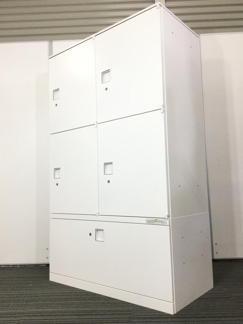 【定価20万超え】レクトライン　メールロッカー｜4名用+引き出しの付いた珍しいタイプです！
                        
                                    中古
            
