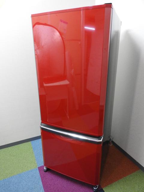 美品 三菱 2ドア冷蔵庫300L MR-D30Rビックフリーザー - キッチン家電