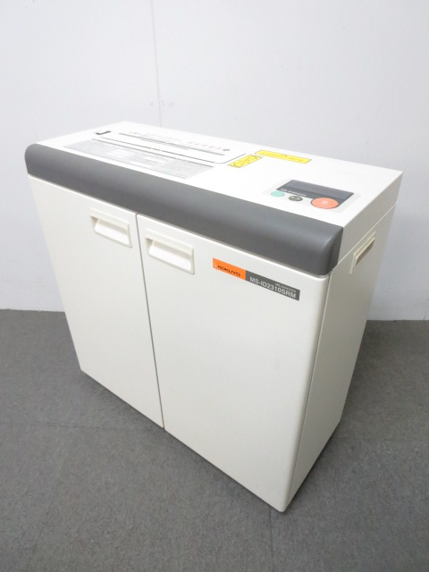 【最大25枚細断！スパイラルカット！】■MSシュレッダー【A3用紙・メディア細断対応・省スペース】MS-ID2310SRM ■明光商会（コクヨS＆T）
                        MSシュレッダー
                                    中古
            