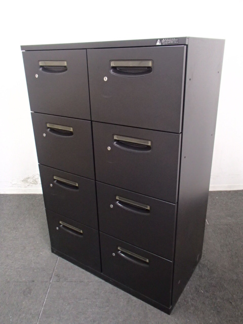 【レア】｜【2列4段ダブルバーチカルキャビネット】｜オカムラ｜ブラック色！
                        SA
                                    中古
            