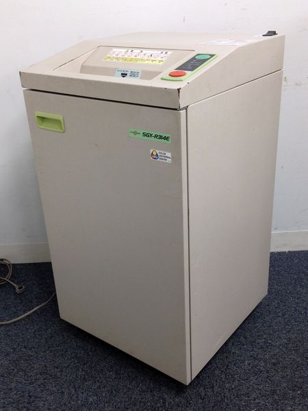 【中古市場品薄のシュレッダー｜待望の入荷！】シグマ技研製|シュレッダーはオフィスの必需品！
                        SGX-R314E
                                    中古
            
