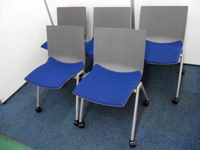 【お得な5脚セット】内田製｜ミーティングチェア【スタッキング不可】
                        MX-260
                                    中古
            