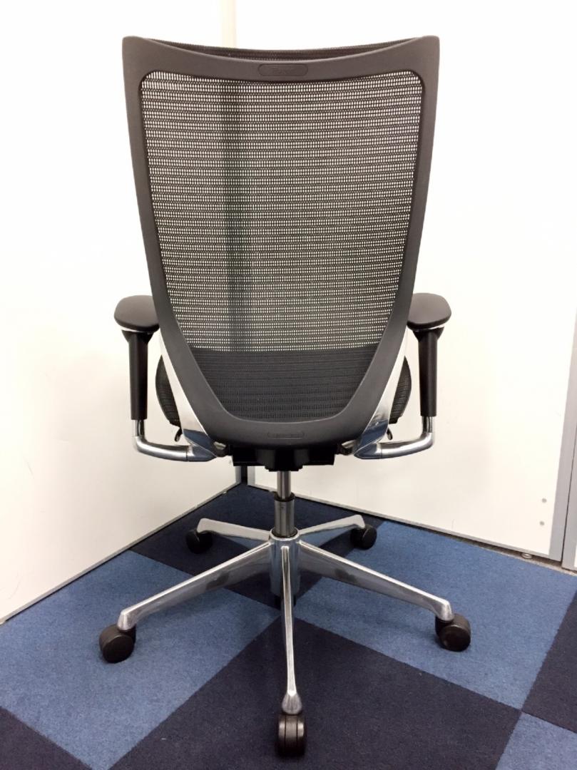 【中古 S(美品)】Baron(バロン) CP85AR-FDH1 中古】バロンメッシュチェア CP85AR FDH1 オカムラ/okamura 肘無